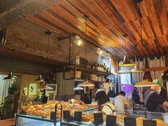 面包甜点陈列柜-仙峰天然面包(迎宾路店)