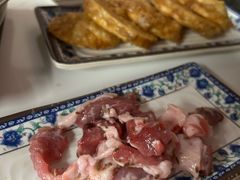 鸡蛋炸馒头片-大槐树烤肉馆