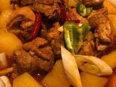 沙湾原始大盘鸡-丝路金桃·新疆菜(徐汇店)