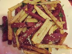 土豆条煸牛肉-德居源