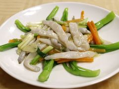 姜葱炒沙虫-巫记鸡饭店