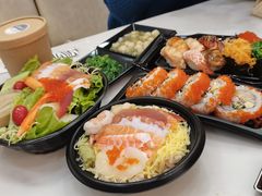 海鲜有机蔬菜沙拉-上清·三文鱼鲜寿司(同德店)