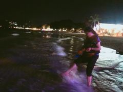 弄潮儿&nbsp;母亲大人-查汶海滩