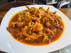 火辣鸡爪-红辣椒八爪鱼特色韩国料理