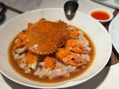 玫瑰油醋汁和乐蟹手打肉饼-广州文华东方酒店·江-由辉师傅主理