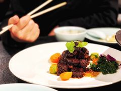 蒜香黑椒牛排-川旺角川粤融合菜•海景餐厅(星海广场店)