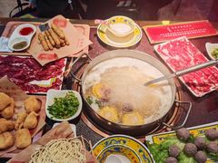 牛骨浓汤锅底-大吉利·潮汕鲜牛肉火锅(西安店)