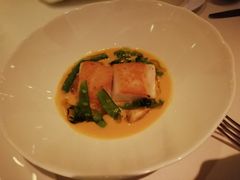 炙烤冰岛比目鱼-Jean Georges