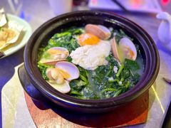 肉碎花甲豆苗煲-啫神·广州地标美食(北京路店)