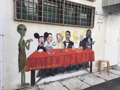 -槟城街头艺术街区