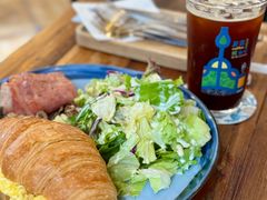 培根芝士蛋牛角全餐-西关84·History·Art·Cafe