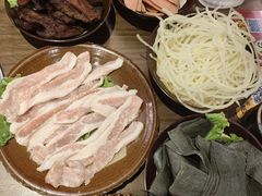 特色猪颈肉-笔记安顺夺夺粉火锅(中关村店)