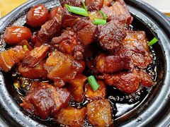 红烧肉鹌鹑蛋-马姐菜饭馆