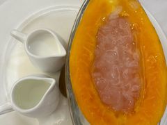 木瓜炖雪蛤-万山楼海鲜酒家·二十三年老字号