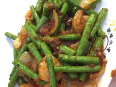 蛇豆马来栈虾球-新峰肉骨茶(总店)