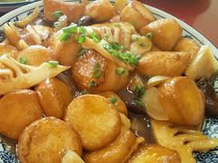 红烧日本豆腐-北大地皖峰饭馆