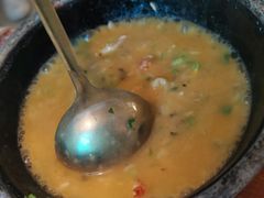 招牌小龙虾红汤泡饭-蜜桃花开·中西融合菜E&W(南长街店)