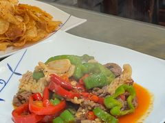 鱿鱼爆腰花-神仙钵湘香土菜馆(光华路店)