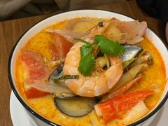 泰式酸辣海鲜汤椰浆（冬阴功）-曼谷食堂·泰国家庭料理(丹桂路店)