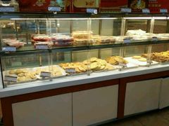 面包甜点陈列柜-长发西饼(道前店)