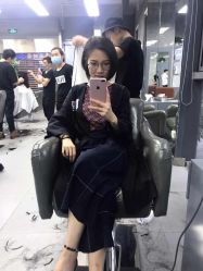 -INS羽毛接发·巴黎画染