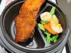 港式烧味脆皮大鸡腿饭-肯德基(融创茂店)
