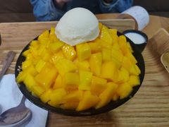 芒果冰淇淋雪花冰-雪花姐姐(泰华城新天地店)