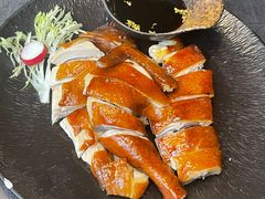 百合桂花豉油鸡-六个大厨·秘制粤菜(广州塔店)