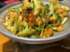 干锅有机花菜-95号酱骨·一块豆腐(展春园西路店)