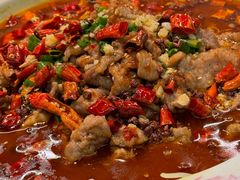 水煮肉片-外婆船宴餐厅·外婆喊你回家吃饭