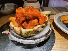 菠萝咕噜猴头菇-水木苼 蔬食料理