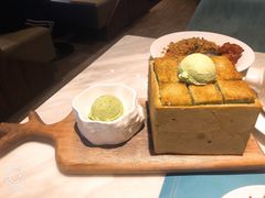 抹茶厚多士-大树餐厅(益田假日店)