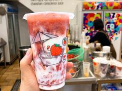 草莓酸奶-潮汕良心果汁(金新北路店)