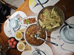 -如意山房柿子树下餐厅