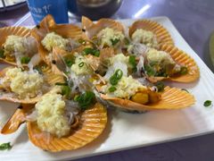 蒜蓉蒸扇贝-板桥海鲜广场(文明东店)