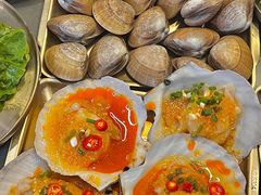 -围炉肉舍•炭烤活鳗•丹东海鲜烤肉(步行街店)