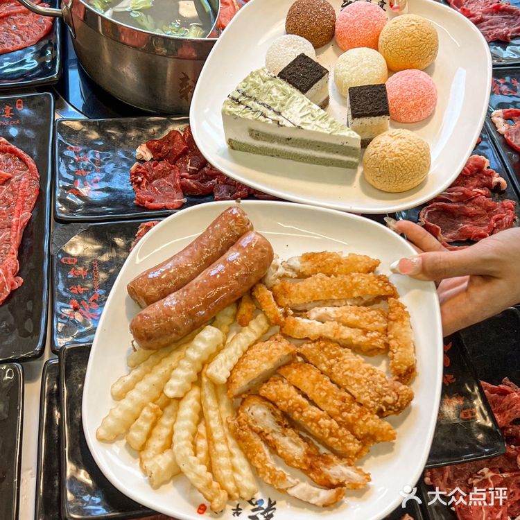 南京新街口📍不限量畅吃的鲜牛肉自助火锅