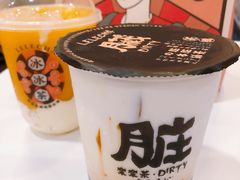 手炒黑糖脏脏茶-LELECHA乐乐茶(上海五角场万达广场店)