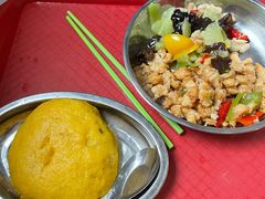 南瓜豆沙饼-北京大学-燕南食堂