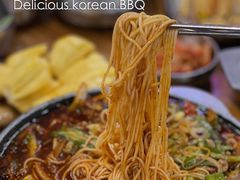 炒鱿鱼-姜虎东白丁韩国烤肉(吉利大厦店)