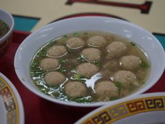 丸子汤-大华猪肉粿条面
