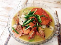iphone_upload_pic-十面欢腾·海鲜面·台式Bistro(长乐路店)