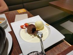 巧克力熔岩布丁雪糕-港丽餐厅(杭大店)