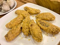 咸蛋黄鸡中翅-吉源大排档·鱼生·海鲜(烧烤彩印厂店)
