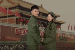 -红番婚纱礼服