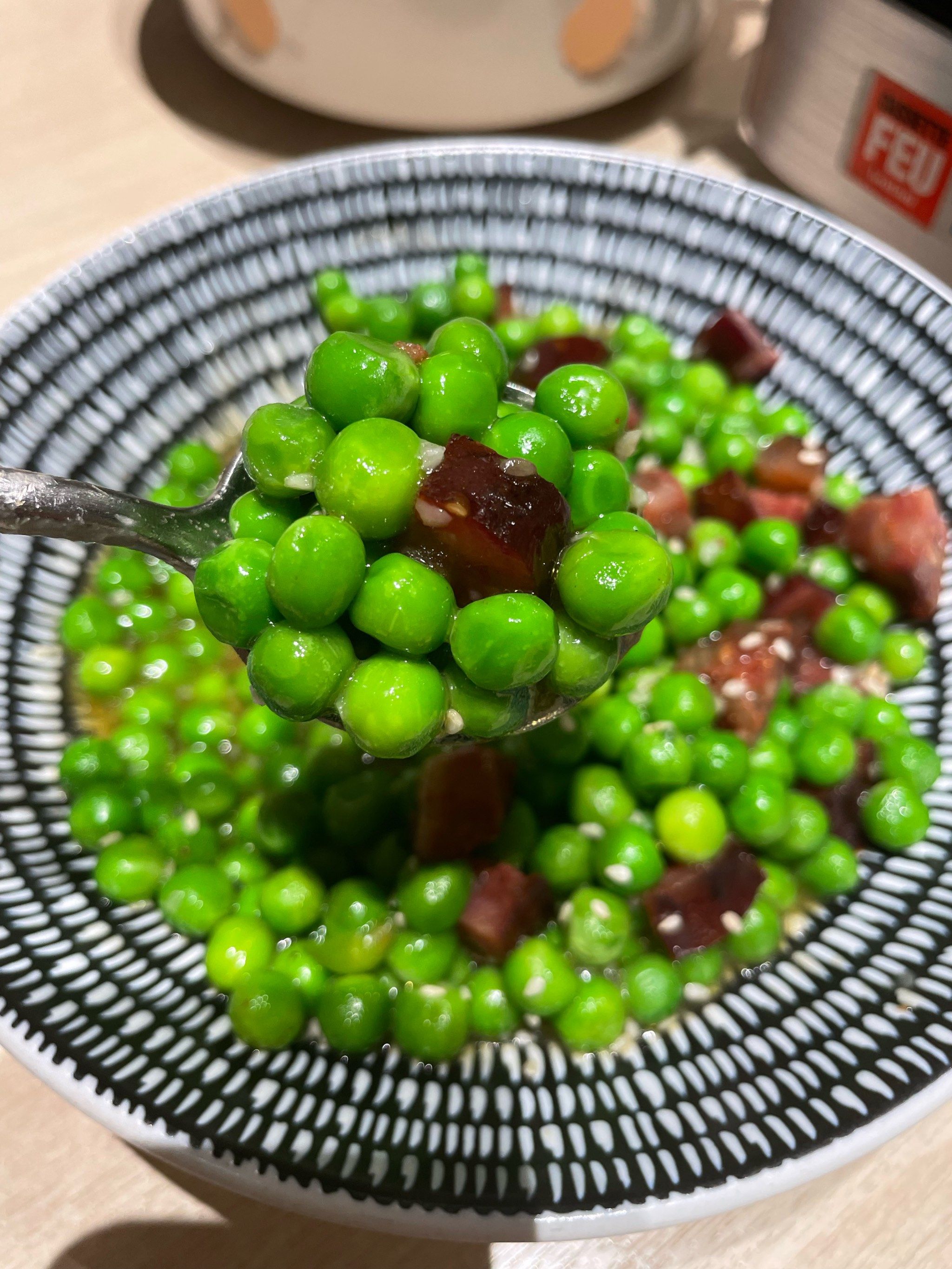 新西兰甜豆炒腊肠