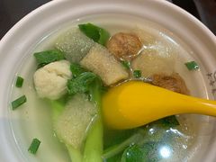 鱼丸肉丸肉皮汤-大壶春生煎(四川中路店)