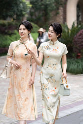 -禾米旗袍妈妈装礼服定制(嘉业国贸店)