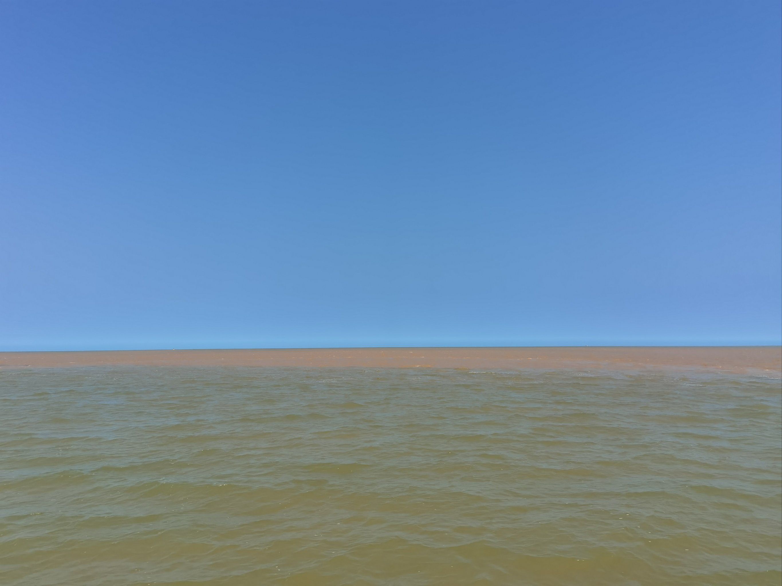 黄河入海时船速减慢,可以登上