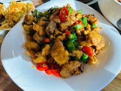 生炒椒麻鸡-晋B2008刀削面(小南庄店)